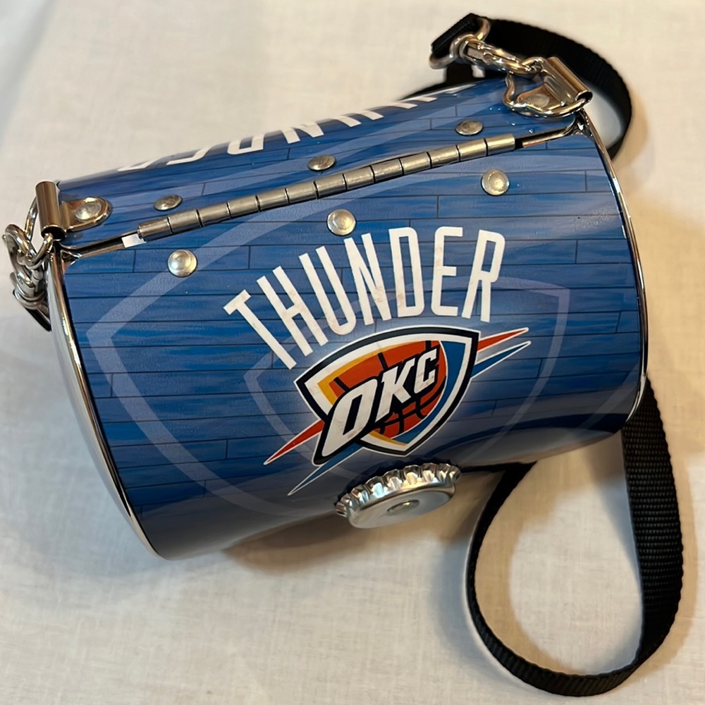 Littlearth OKC Thunder NBA Metal Crossbody Purse